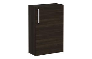 VitrA Root Flat 55cm 1 Door Slim Lower/Base Unit (RH Hinge) - Walnut